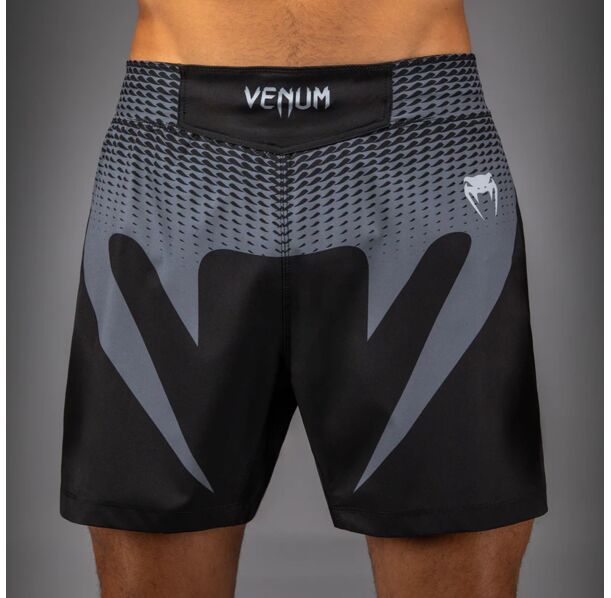 Шорти - Venum No Gi Fightshorts - Black/ Silver Grey​