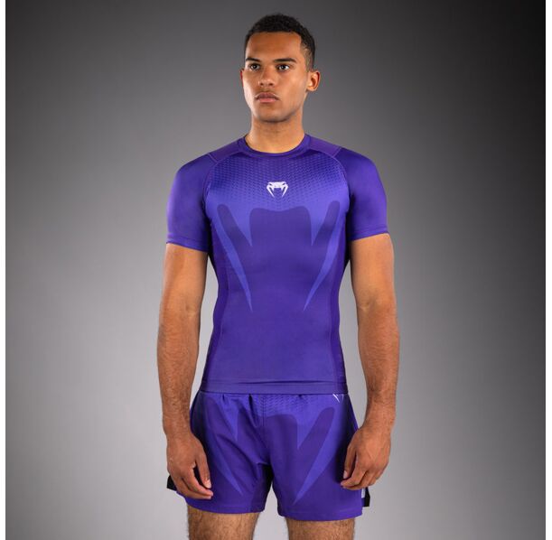 Рашгард - Venum No Gi Rashguard Short Sleeves - Purple​